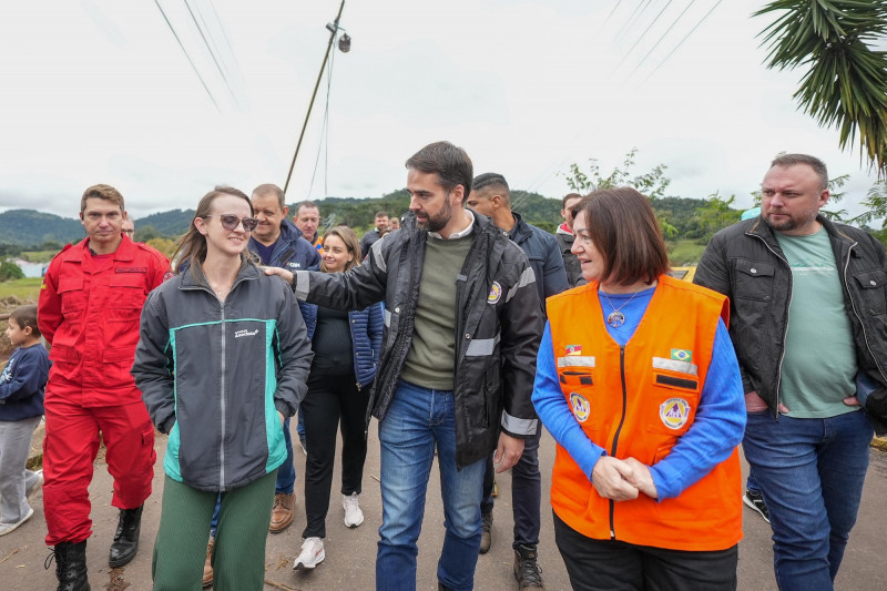 Leite visita Sinimbu 2 maio 2024