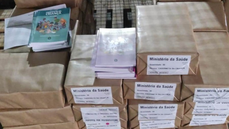 Carregamento de cadernetas veio do Ministério da Saúde jun24