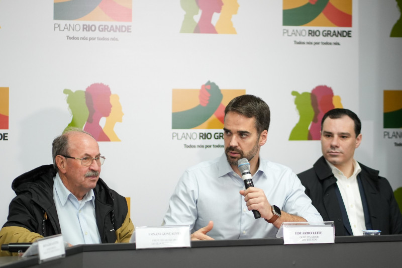 Ato de assinatura de termo de cooperação com Eldorado do Sul