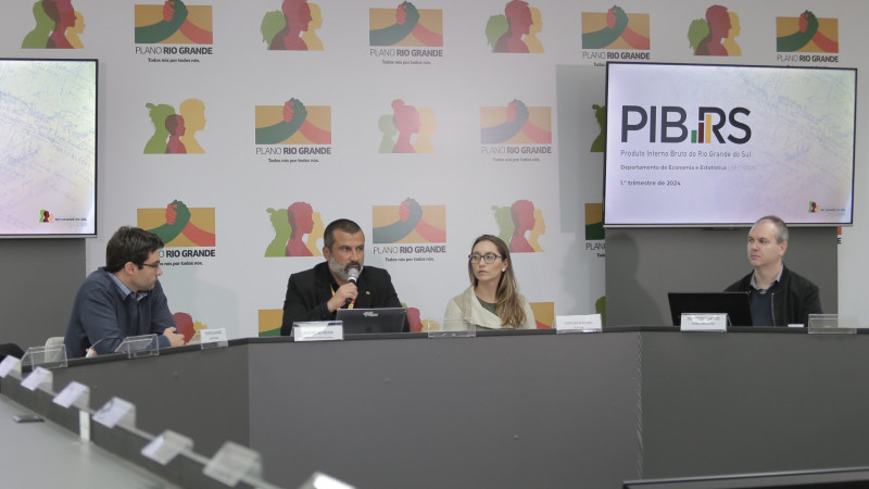 PIB do Estado cresce 4,1% no primeiro trimestre de 2024, puxado pela recuperação da agropecuária