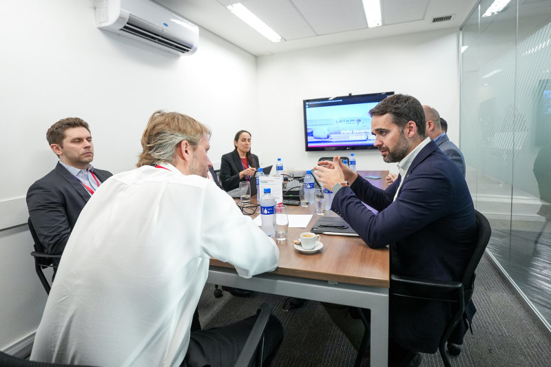Reunião com direção da Latam em São Paulo