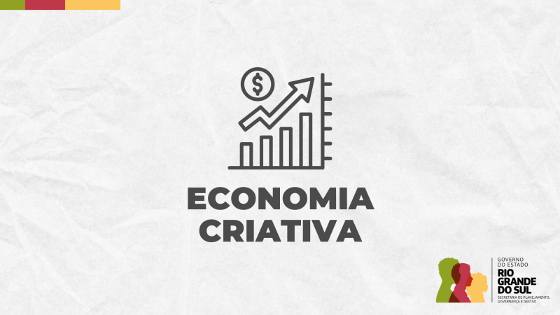 Card para divulgação de estudo sobre Economia Criativa