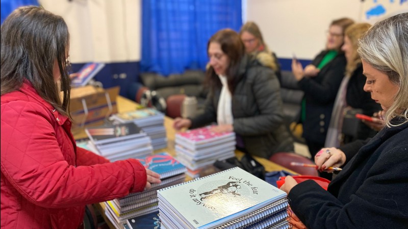 Retorno às atividades na Escola Estadual de Ensino Médio Eldorado do Sul