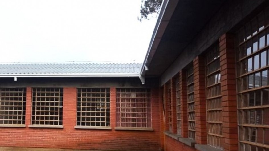 Imagem da parte interna da Escola Arroio do Padre