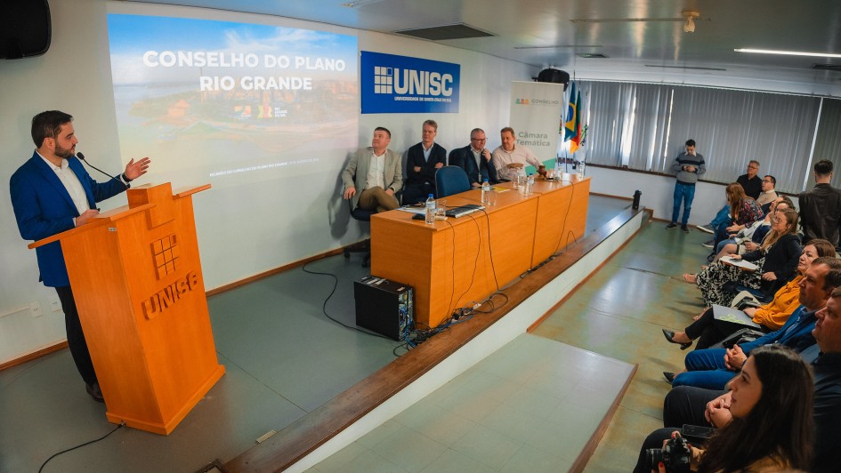 Reunião Conselho Plano Rio Grande na Unisc