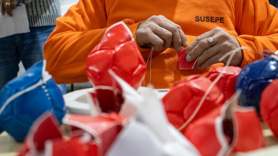 Fabricação de bochas