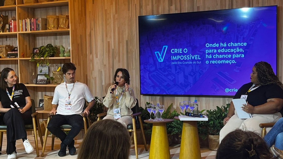 Seduc no evento de lançamento do Crie o Impossível 2024