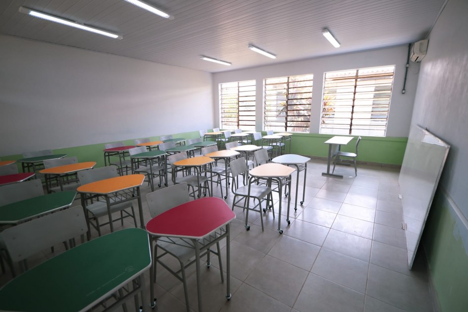Instituto de Estadual de Educação Paulo Freire São Sebastião do Caí sala de aula FEV 2025
