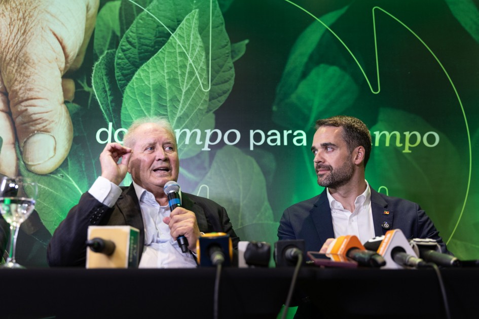 Eduardo Leite no lançamento da Expodireto 2025