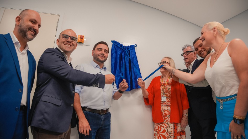 Entrega de tomógrafo para Hospital de Portão