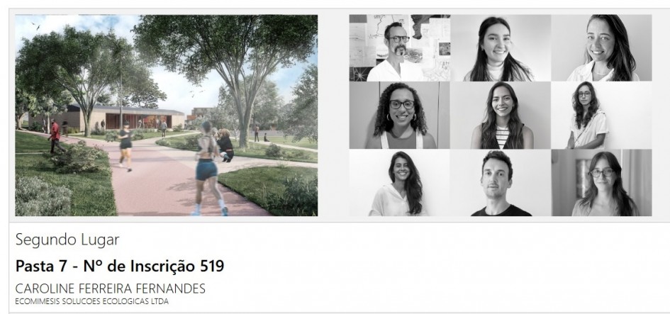 Colocação dos vencedores