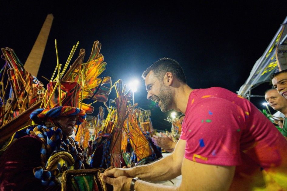 Leite participa do Carnaval Fora de Época de Uruguaiana