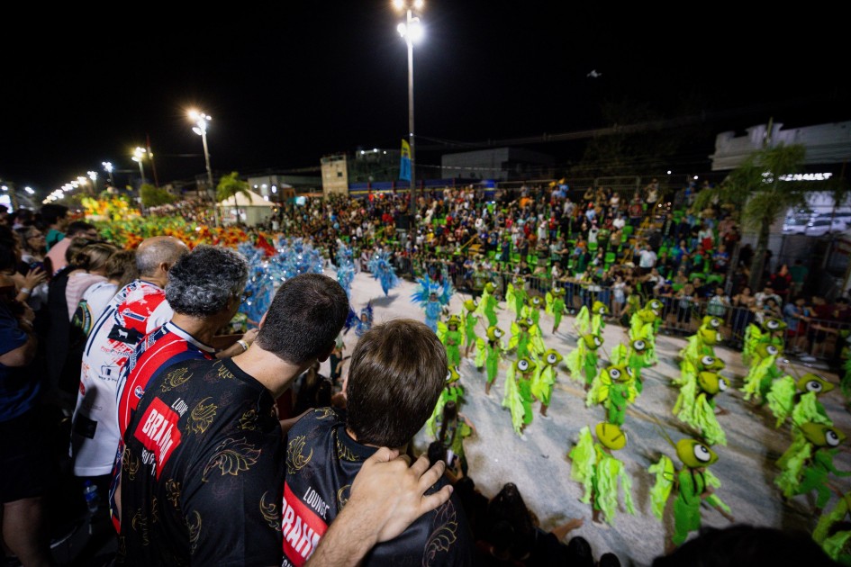 Leite participa do Carnaval de Uruguaiana