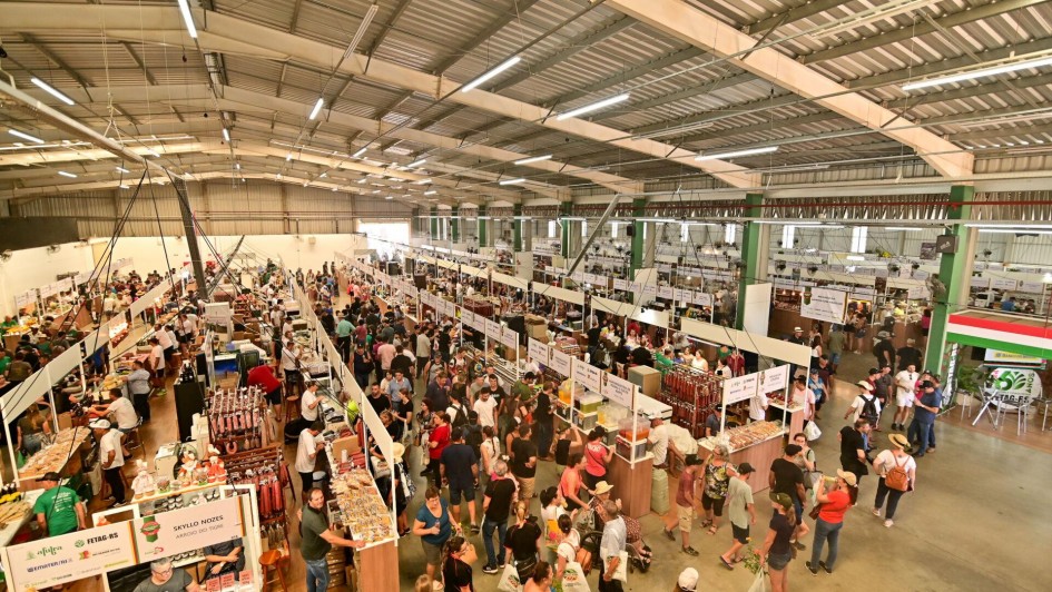 Pavilhão da Agricultura Familiar na Expoagro Afubra