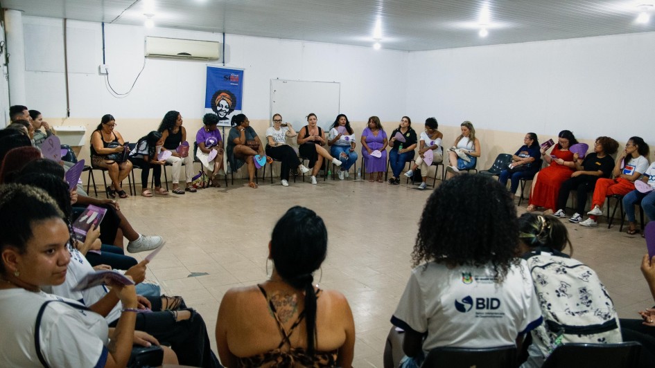 Primeira edição do Conexão Mulher no Centro Vida em Porto Alegre