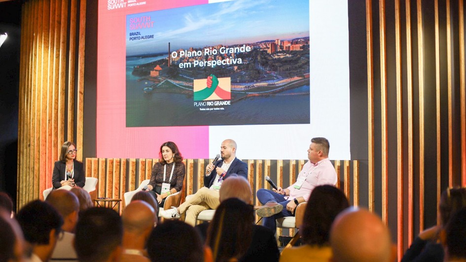 Plano Rio Grande painel South Summit Brazil ABR 2025
