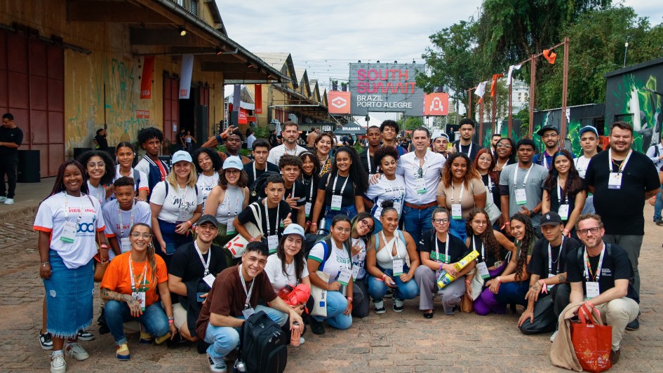 Cem jovens do Programa de Oportunidades e Direitos participaram de ações sociais no South Summit