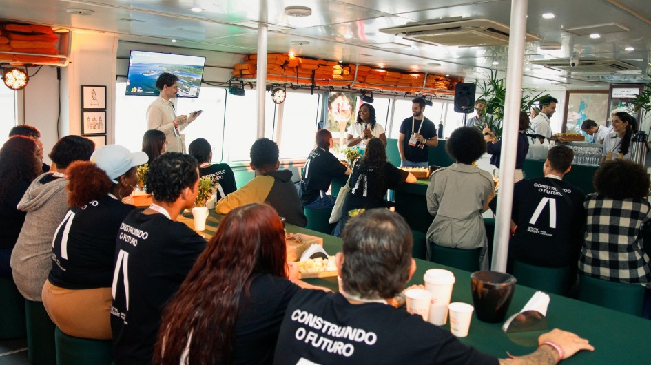 Cem jovens do Programa de Oportunidades e Direitos participaram de ações sociais no South Summit