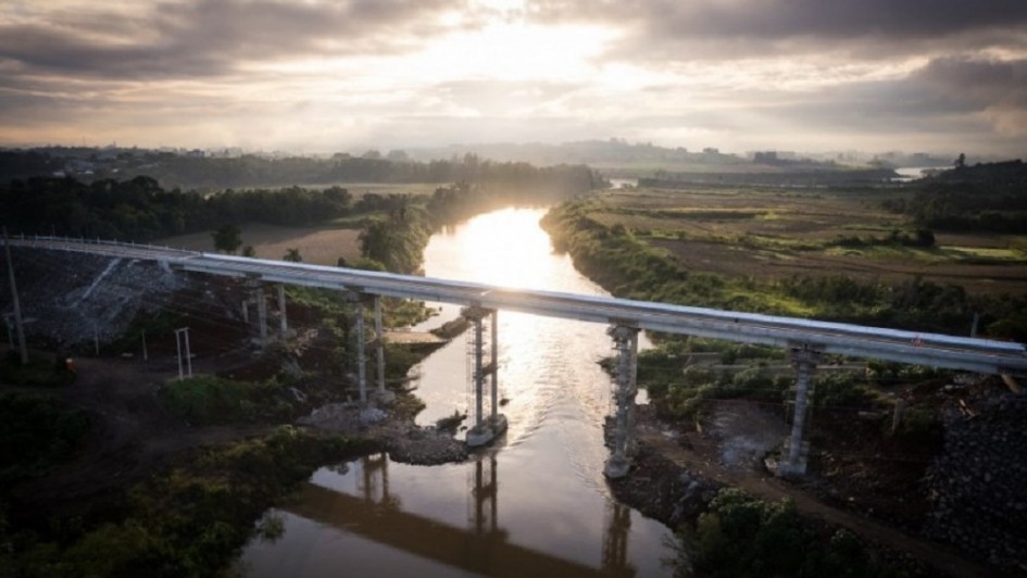 Ponte na ERS 139 aérea