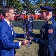Posse do novo comandante dos bombeiros 2025