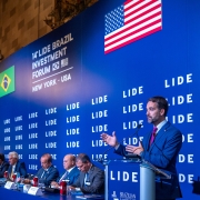 Painel no 14º LIDE Brazil Investment Forum, em Nova York
