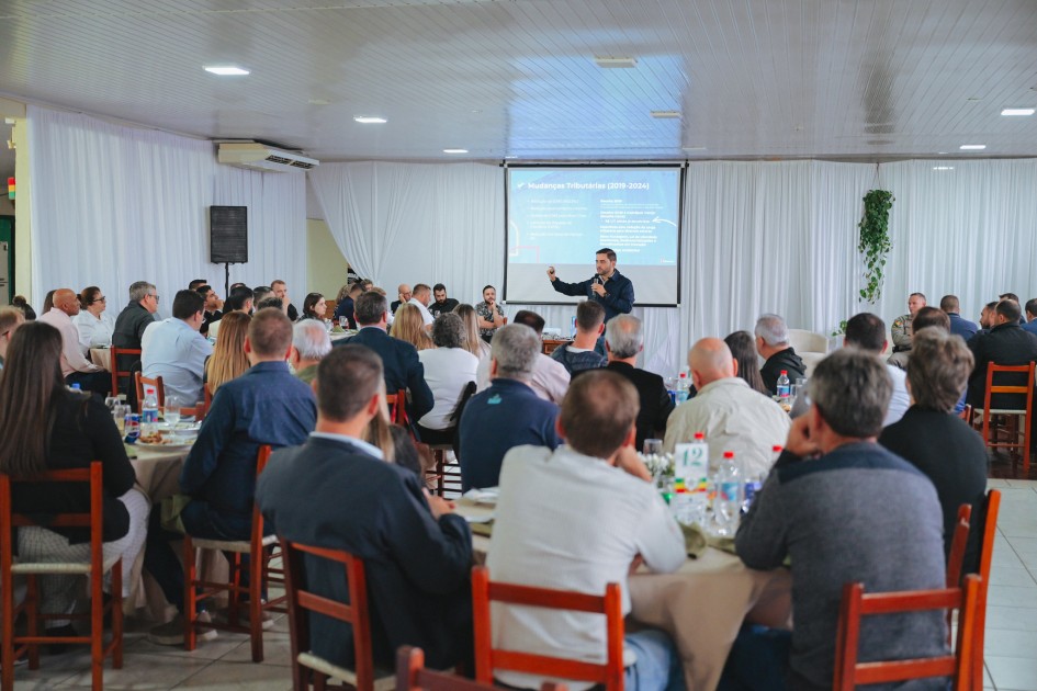 Palestra do vice-governador em Rolante