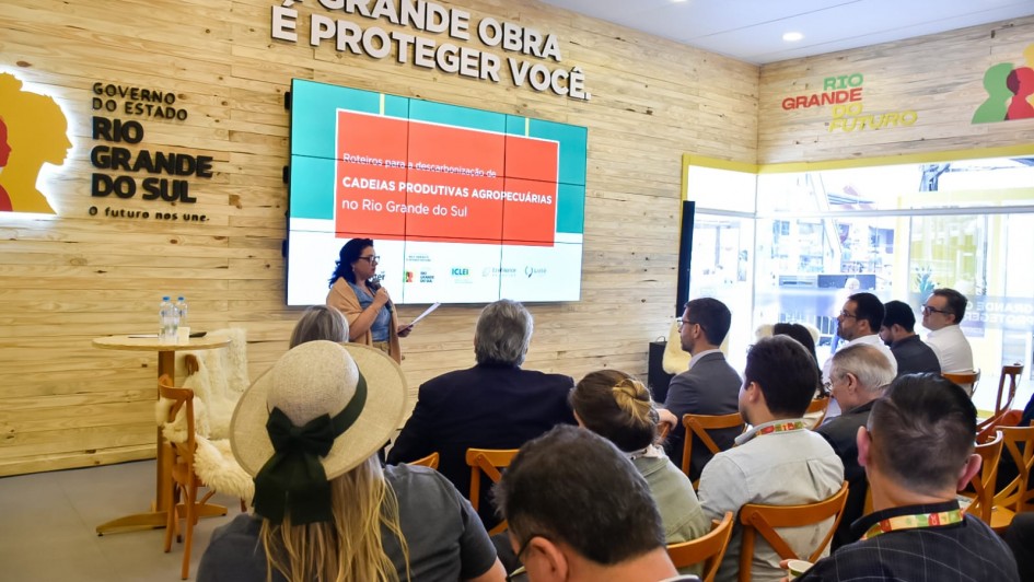 RS apresenta roteiros inéditos para descarbonização, projetando reduções de emissões de cadeias produtivas