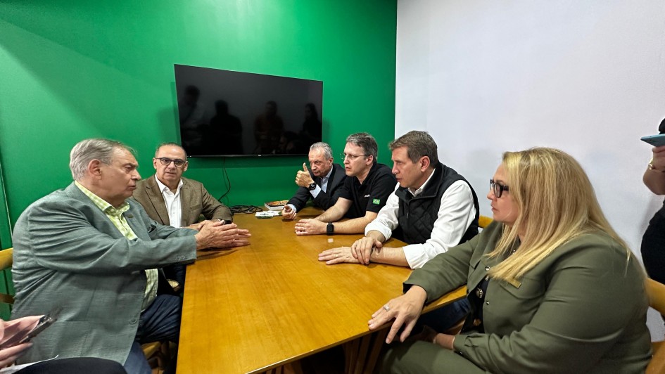 Reunião de lideranças na Expointer