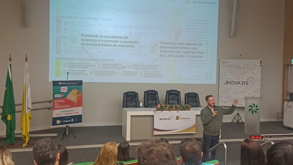 Paletra Em Cachoeira do Sul, Rotas da Inovação debate fortalecimento das ações na Região Central