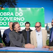 Costella e Faustino   Estado inicia obra de binário sobre a ERS 118 em Gravataí 2025