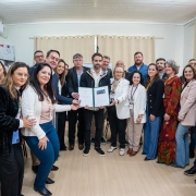 Governador Eduardo Leite entrega Plano Intersetorial de Contingência ao município de Estação   out25