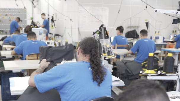 imagens do trabalho no Complexo Prisional de Canoas. 