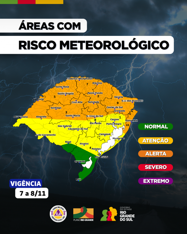 reas com risco meteorológico   5nov25