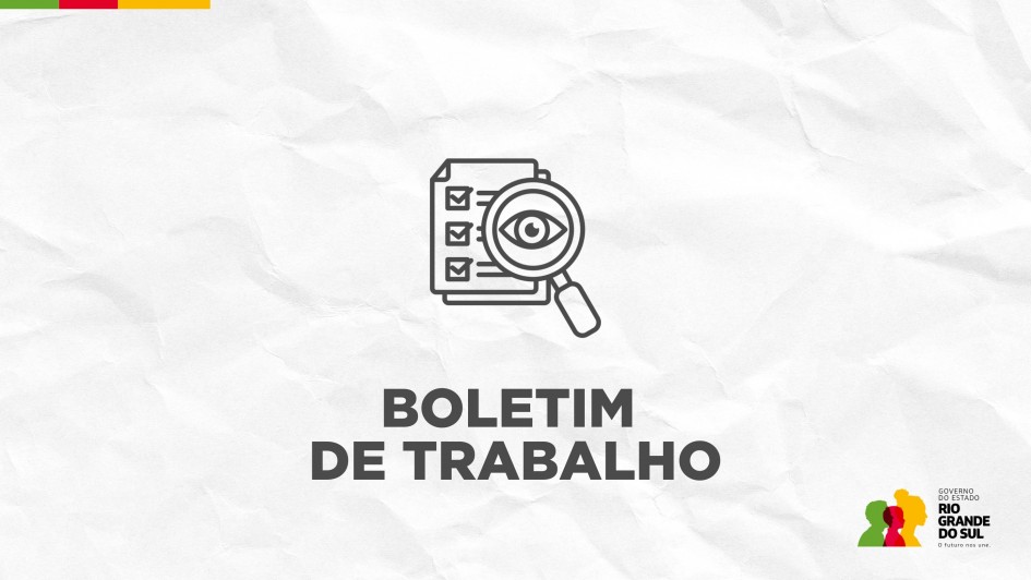 Boletim de Trabalho