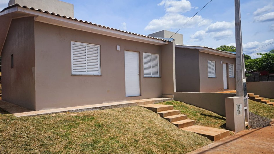 Foto mostra casas construídas pelo Programa A Casa é Sua – Município Resiliência