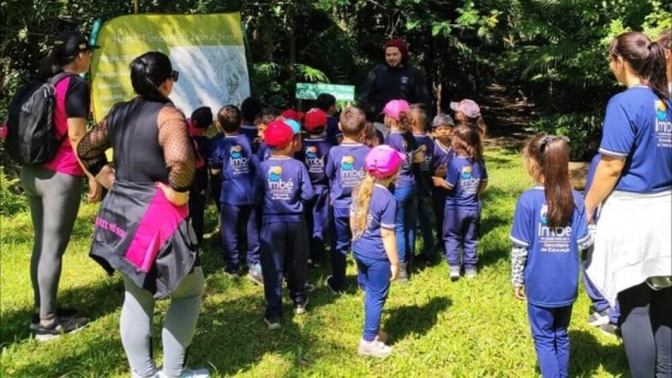 Foto mostra atividade na Área de Relevante Interesse Ecológico do Litoral Norte, em Tramandaí