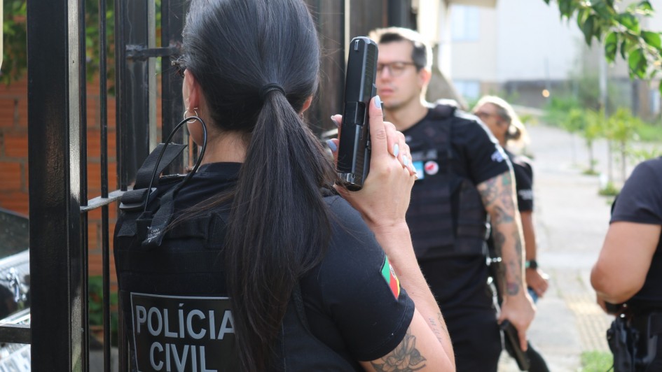Mostra a&ccedil;&atilde;o da pol&iacute;cia civil