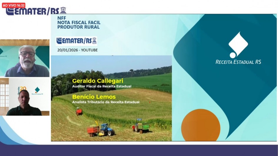 Receita Estadual atualiza produtores rurais sobre uso da Nota Fiscal Eletr&ocirc;nica e do aplicativo Nota Fiscal F&aacute;cil   2026