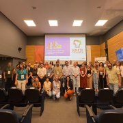 Participantes de evento de meio ambiente