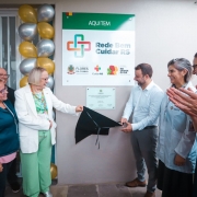 Inaugura&ccedil;&atilde;o de reformas na Unidade B&aacute;sica de Sa&uacute;de (UBS) Doutor Hildebrando Cardoso Pereira, em Flores da Cunha