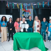 Assinatura para habilita&ccedil;&atilde;o do TEAcolhe em Cap&atilde;o do Le&atilde;o ocorreu nesta sexta-feira