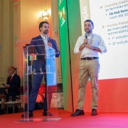 Eduardo Leite e Gabriel Souza anunciam novos contratos de batimetria para mapear rios e lagos do Litoral Norte e bacias do Jacu&iacute;.