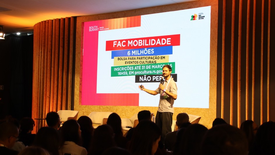 Palestra de Rafael Balle, no South Summit Brazil
