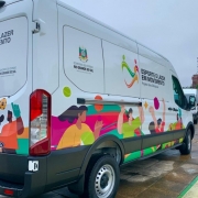 Estado lan&ccedil;a projeto Vans Ol&iacute;mpicas com cinco ve&iacute;culos para atendimento itinerante