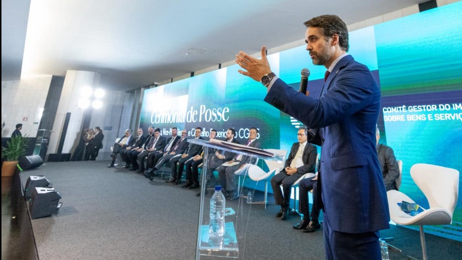 Leite participa do ato de posse dos membros do Comit&ecirc; Gestor do novo Imposto sobre Bens e Servi&ccedil;os, em Bras&iacute;lia 26