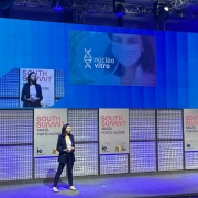 Foto de participante do South Summit Brazil