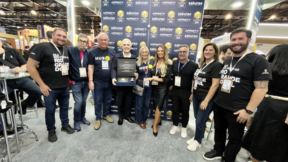 Foto de premia&ccedil;&atilde;o que aconteceu nesta ter&ccedil;a-feira (14/4), em S&atilde;o Paulo, durante a&nbsp;WTM Latin&nbsp;America&nbsp;2026