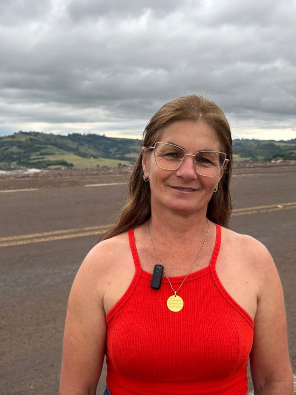 Marília de Bairro Zanardi comemora o aumento do movimento e planeja ampliar o restaurante para receber mais turistas   Fot