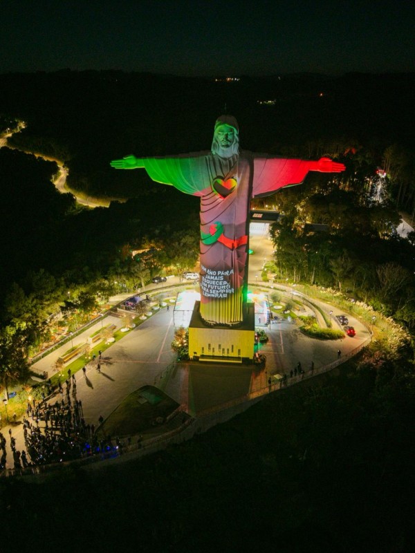 Imagem do Cristo Protetor de Encantado