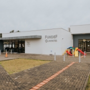 Fachada da Fundef onde funciona o ambulat&oacute;rio para tratamento de fissura labiopalatina em Lajeado